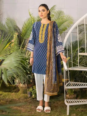 2 Piece Lawn Suit-Embroidered (Unstitched)