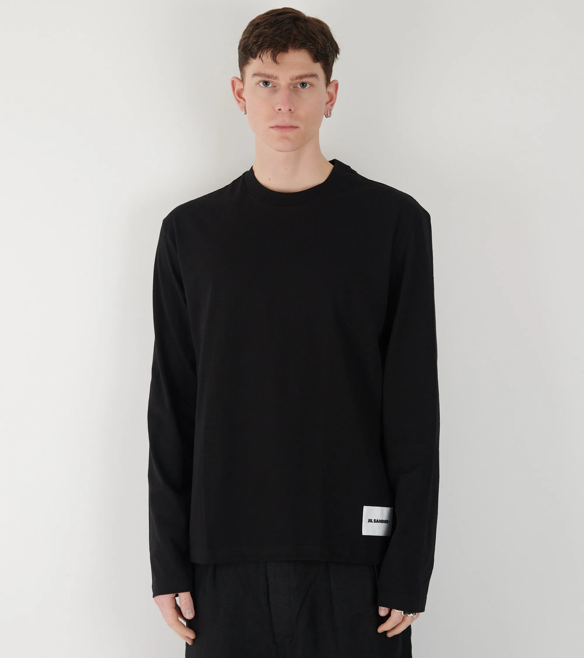 3-Pack L/S T-shirt Set Black