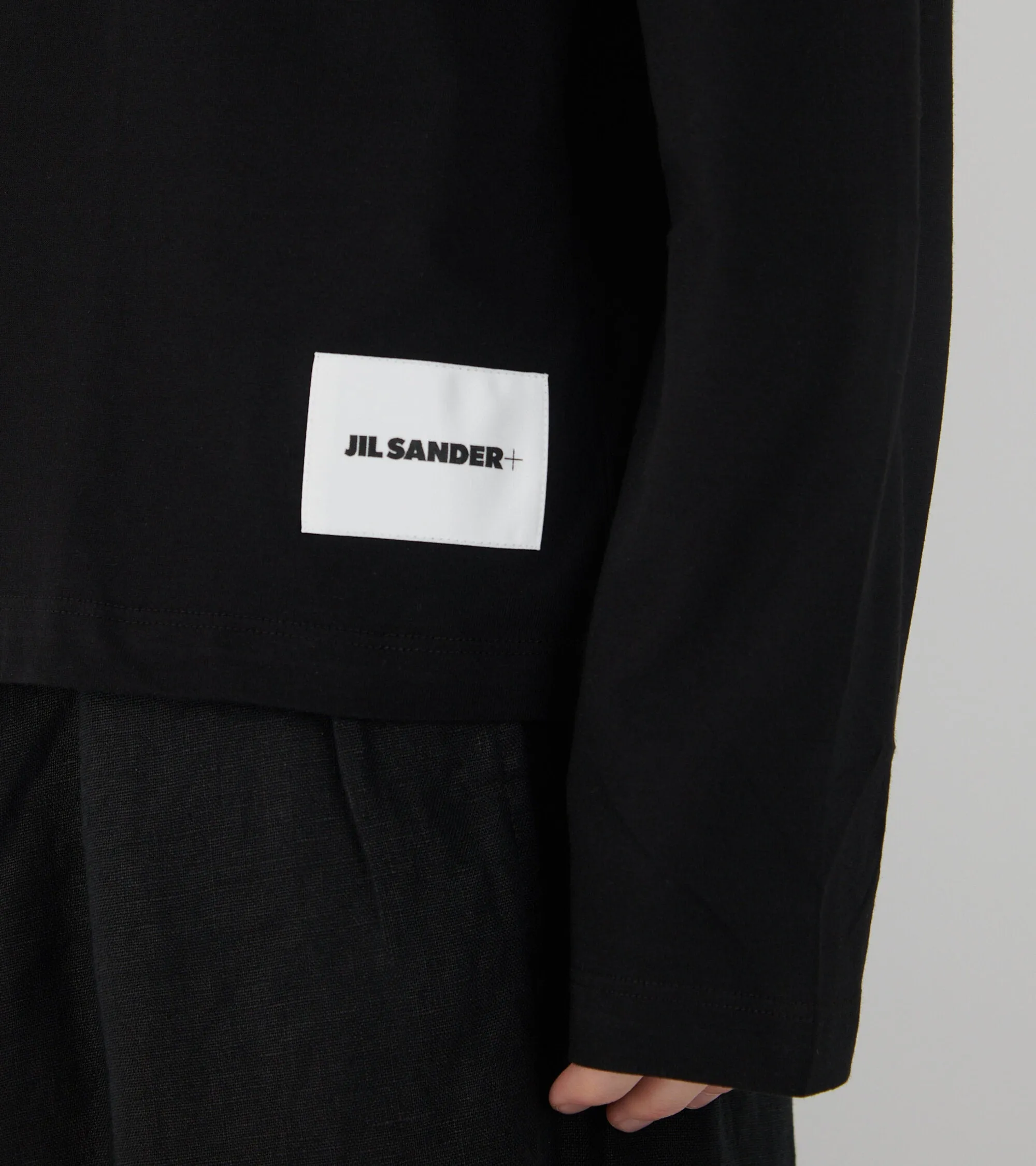 3-Pack L/S T-shirt Set Black/White/Navy