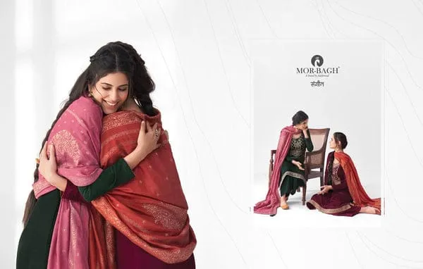 AASHIRWAD MOR BAGH SANGEET 8370-8375 SALWAR SUIT