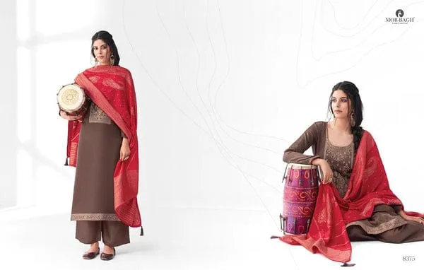 AASHIRWAD MOR BAGH SANGEET 8370-8375 SALWAR SUIT