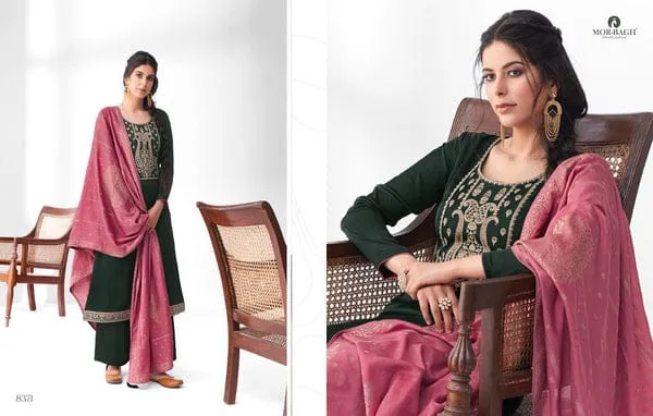 AASHIRWAD MOR BAGH SANGEET 8370-8375 SALWAR SUIT