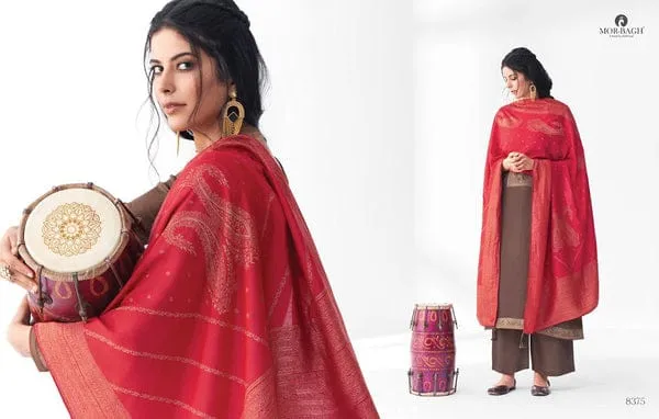 AASHIRWAD MOR BAGH SANGEET 8370-8375 SALWAR SUIT