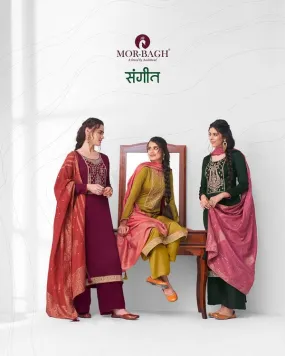 AASHIRWAD MOR BAGH SANGEET 8370-8375 SALWAR SUIT