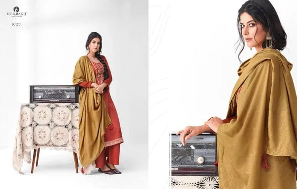 AASHIRWAD MOR BAGH SANGEET 8370-8375 SALWAR SUIT