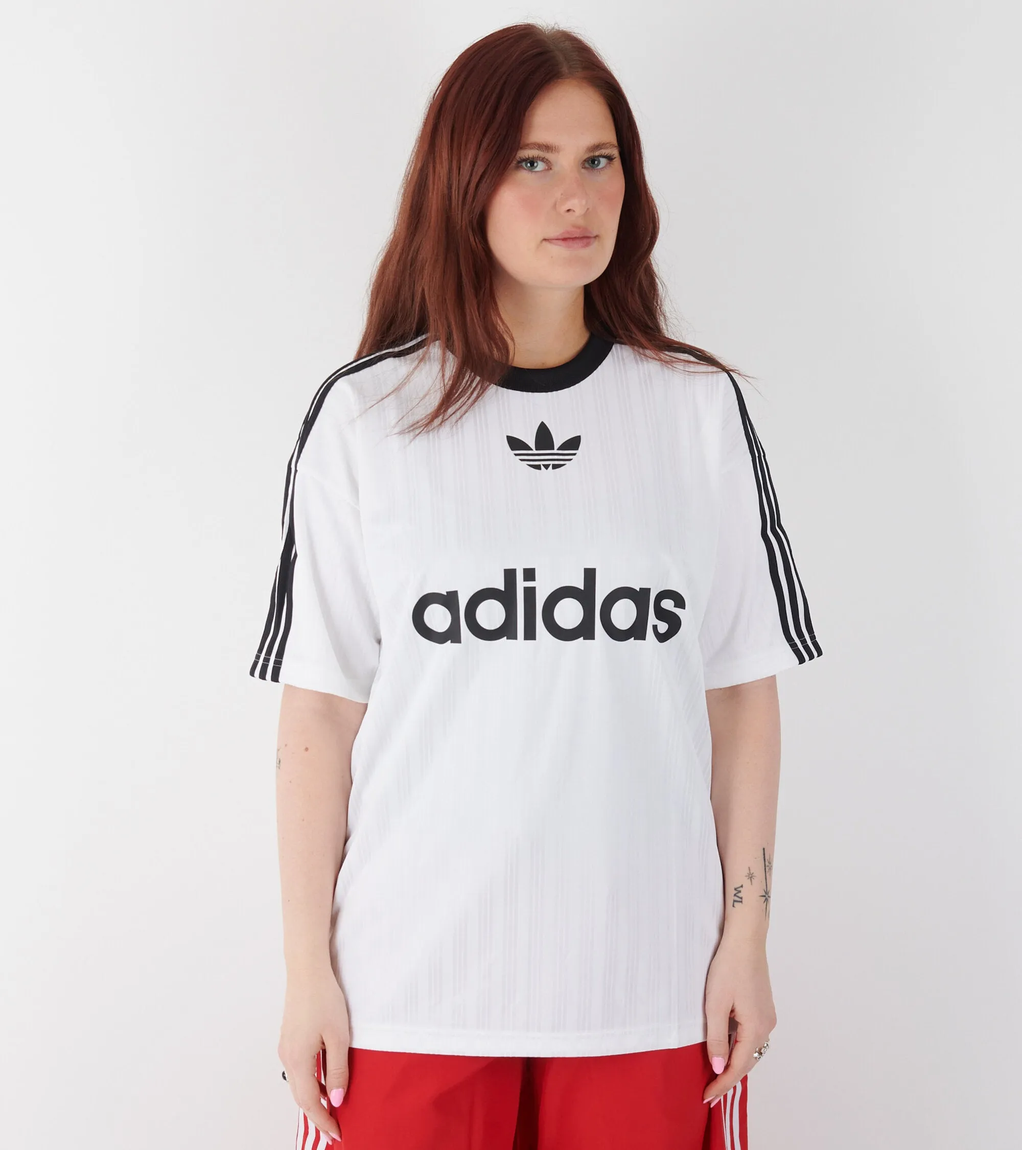 Adicolor Poly Tee White/Black