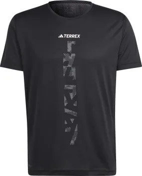 Adidas Men&#x27;s Terrex Agravic Trail Running T-Shirt Black | Buy Adidas Men&#x27;s Terrex Agravic Trail Running T-Shirt Black here | Outnorth