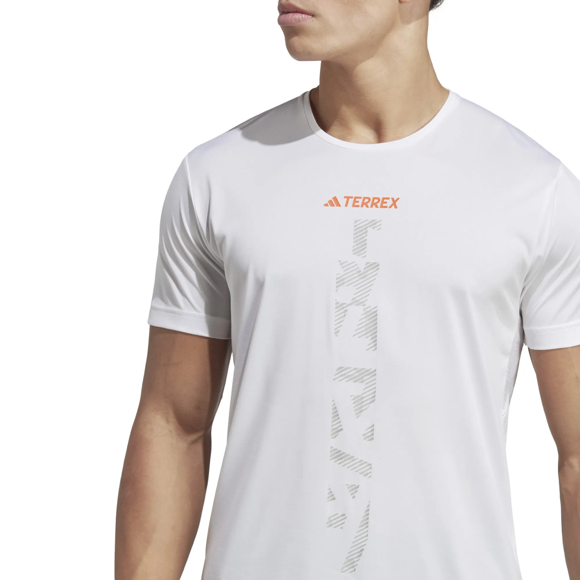 Adidas Men&#x27;s Terrex Agravic Trail Running T-Shirt White | Buy Adidas Men&#x27;s Terrex Agravic Trail Running T-Shirt White here | Outnorth