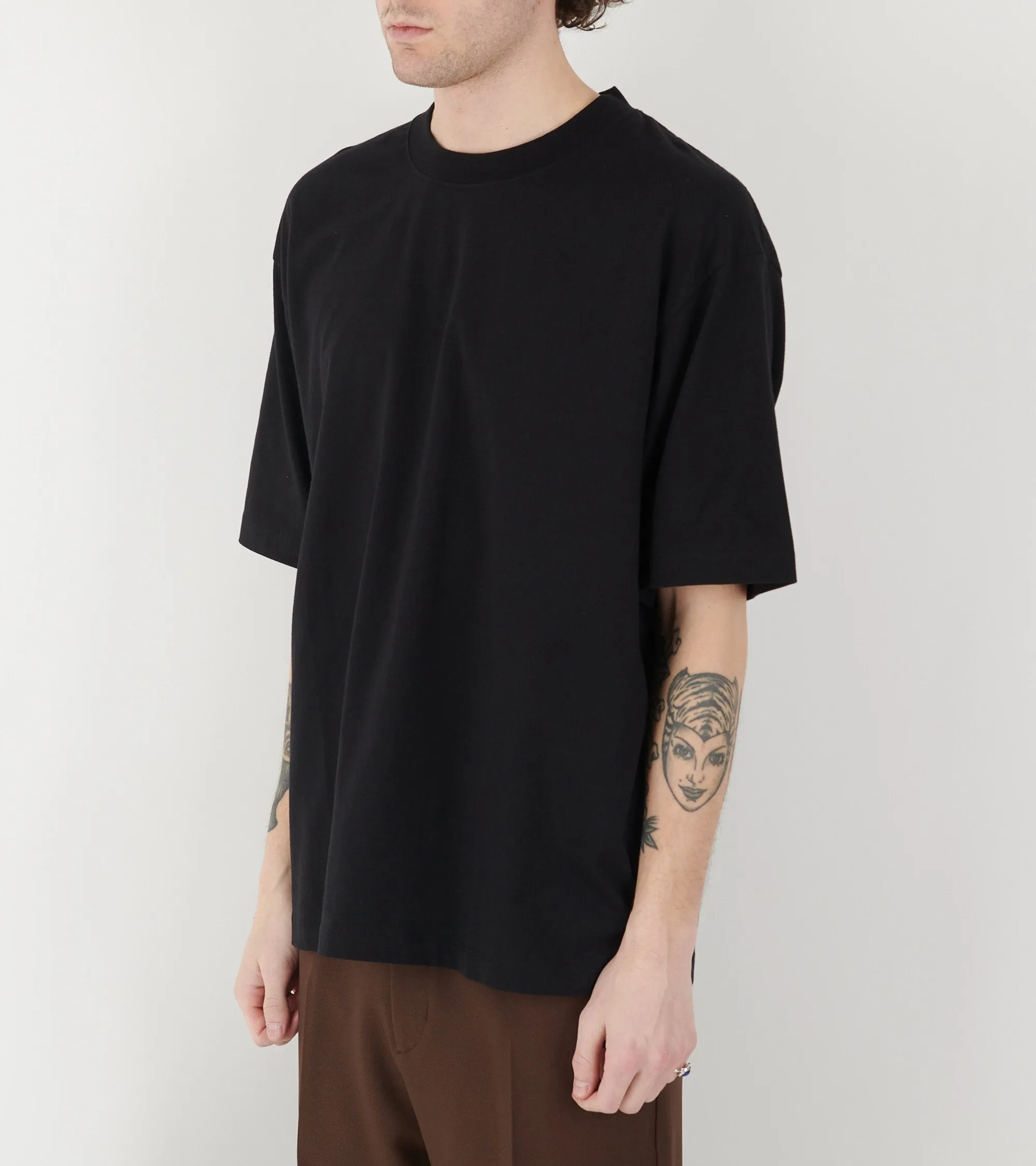 Back Logo T-shirt Black