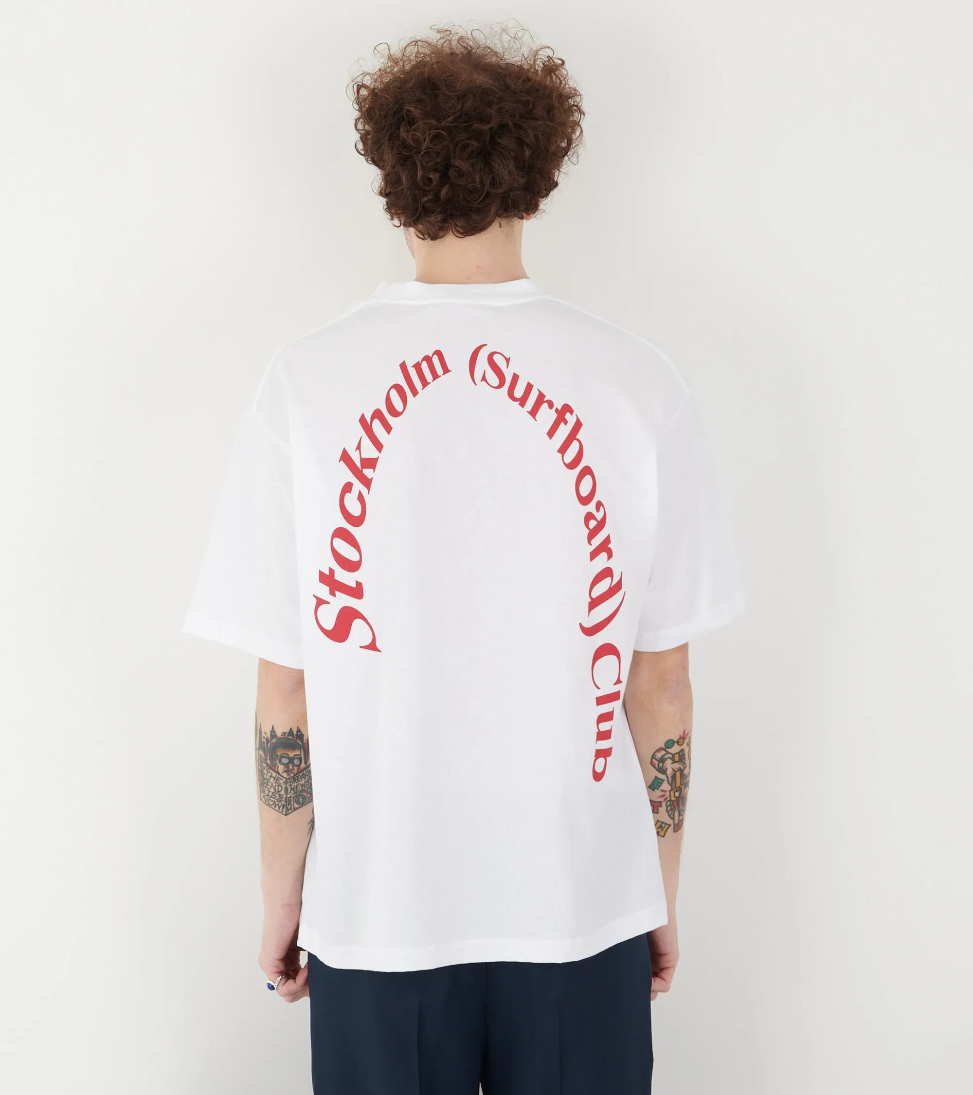 Back Logo T-shirt White
