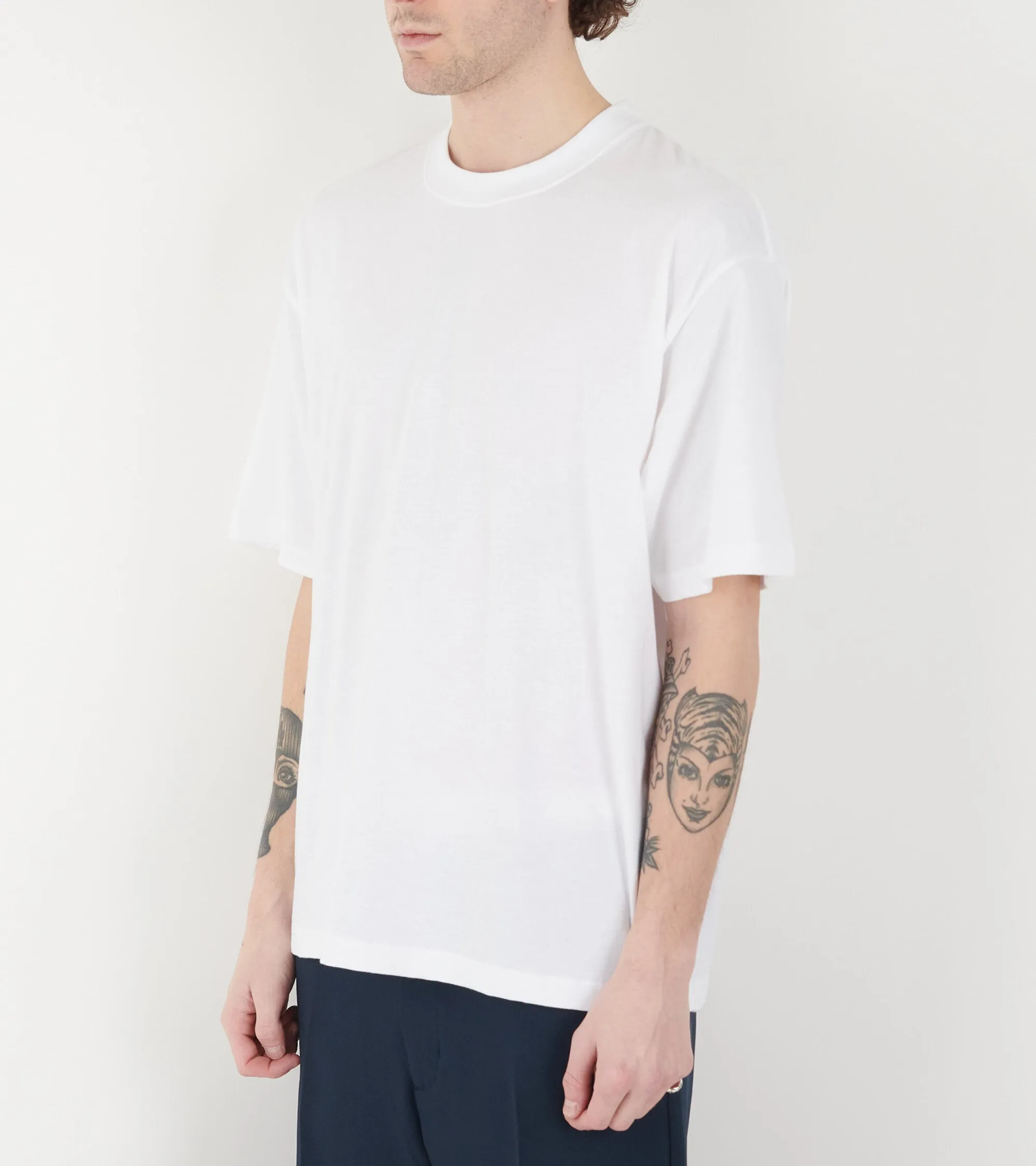 Back Logo T-shirt White