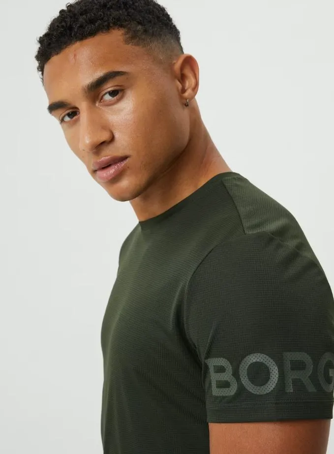 Björn Borg Men&#x27;s Borg Light T-Shirt Rosin | Buy Björn Borg Men&#x27;s Borg Light T-Shirt Rosin here | Outnorth