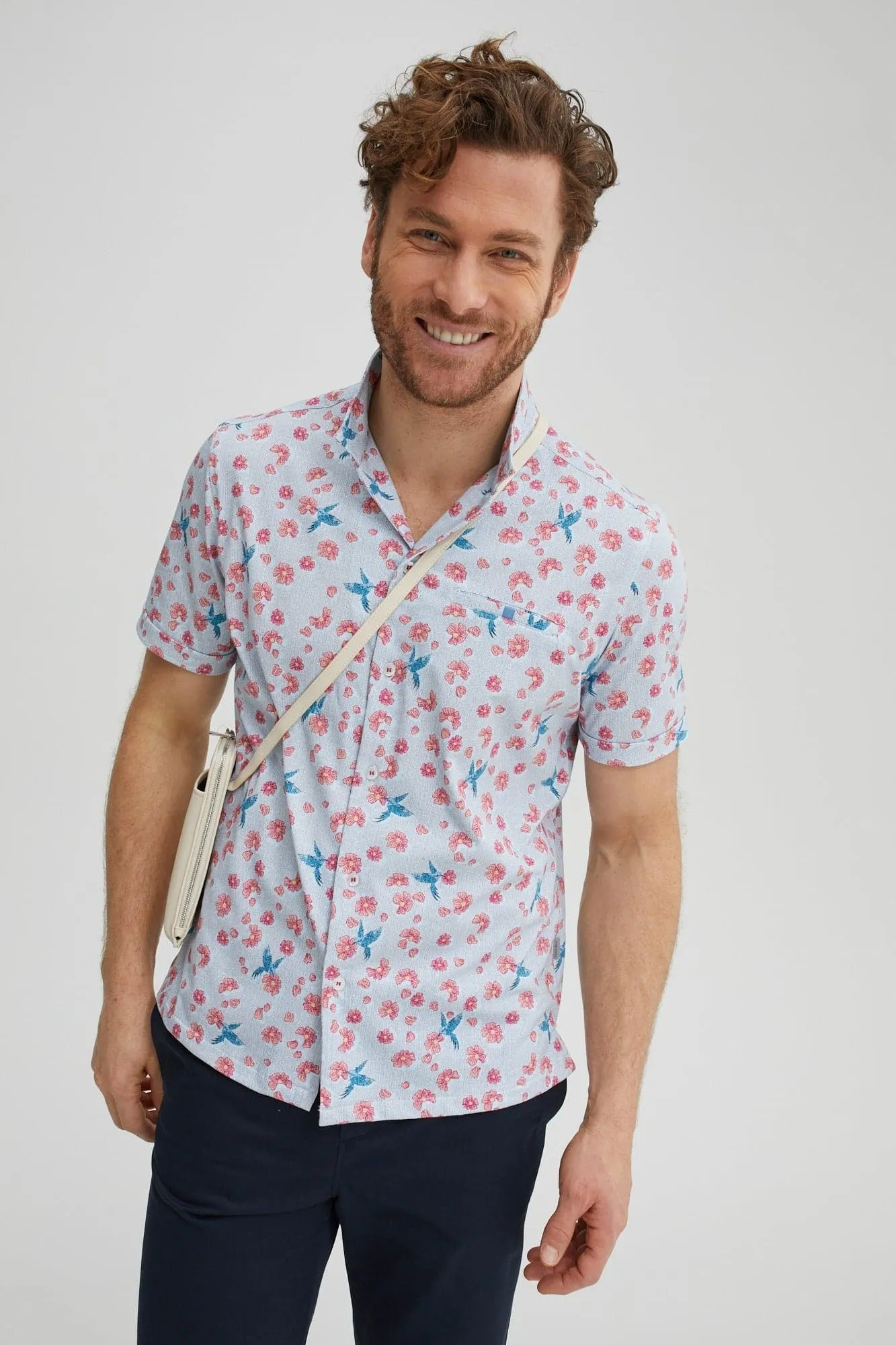 Blue Hummingbird T-Series DryTouch Resort Collar Shirt