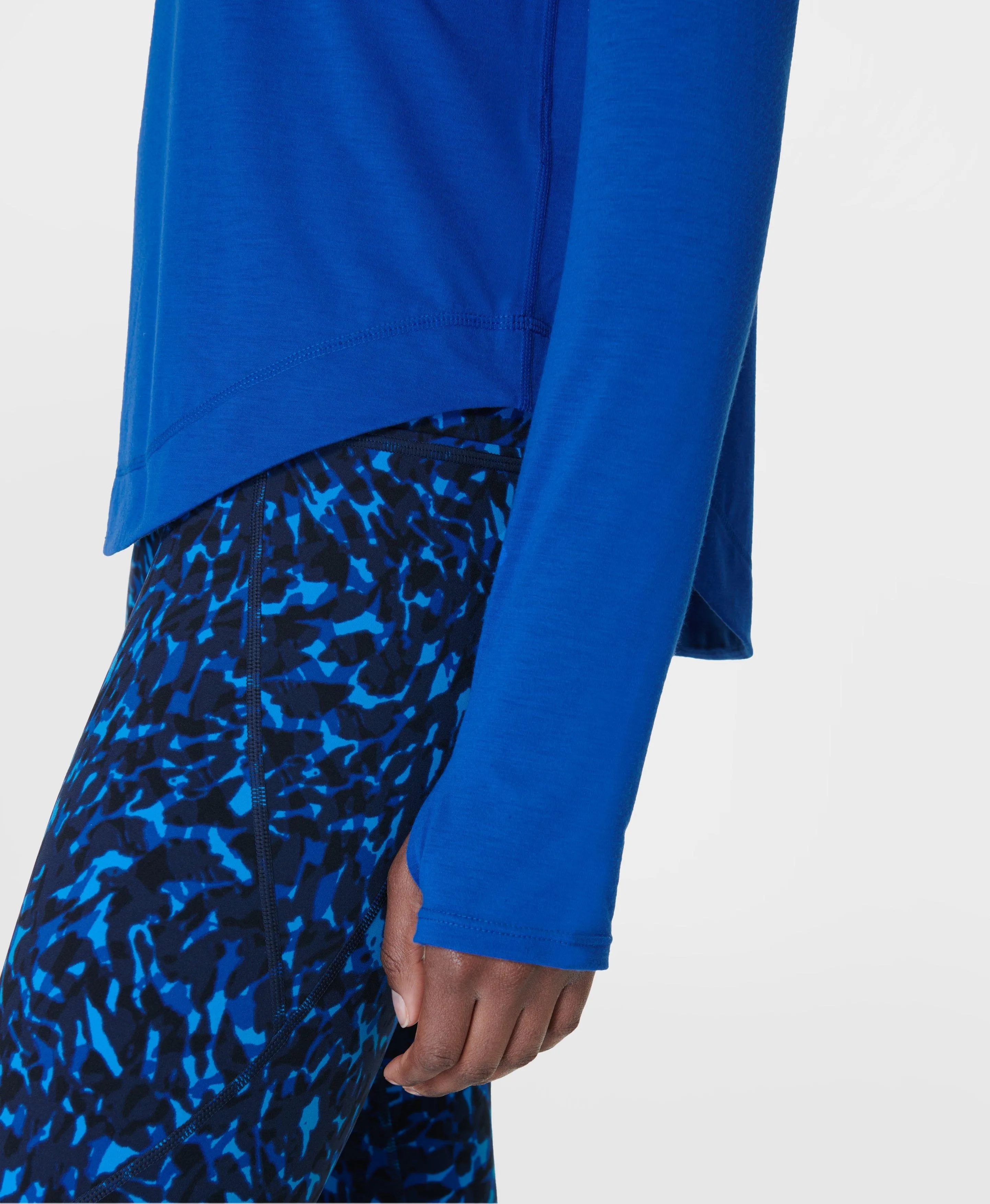 Breathe Easy Long Sleeve Top Sb9122 Lightning-Blue