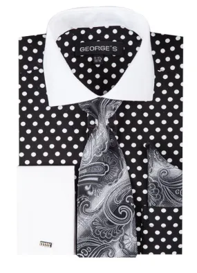Fortino Landi AH613-BK  Mens Shirt