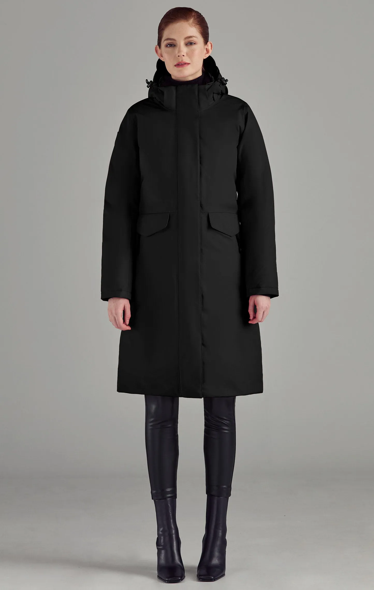 Stylish Gravina Womens Premium Long Down Coat - Warmth & Elegance for Winter