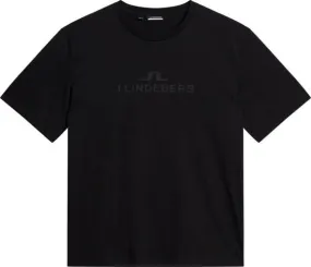 J.Lindeberg Men&#x27;s Alpha T-Shirt Black | Buy J.Lindeberg Men&#x27;s Alpha T-Shirt Black here | Outnorth
