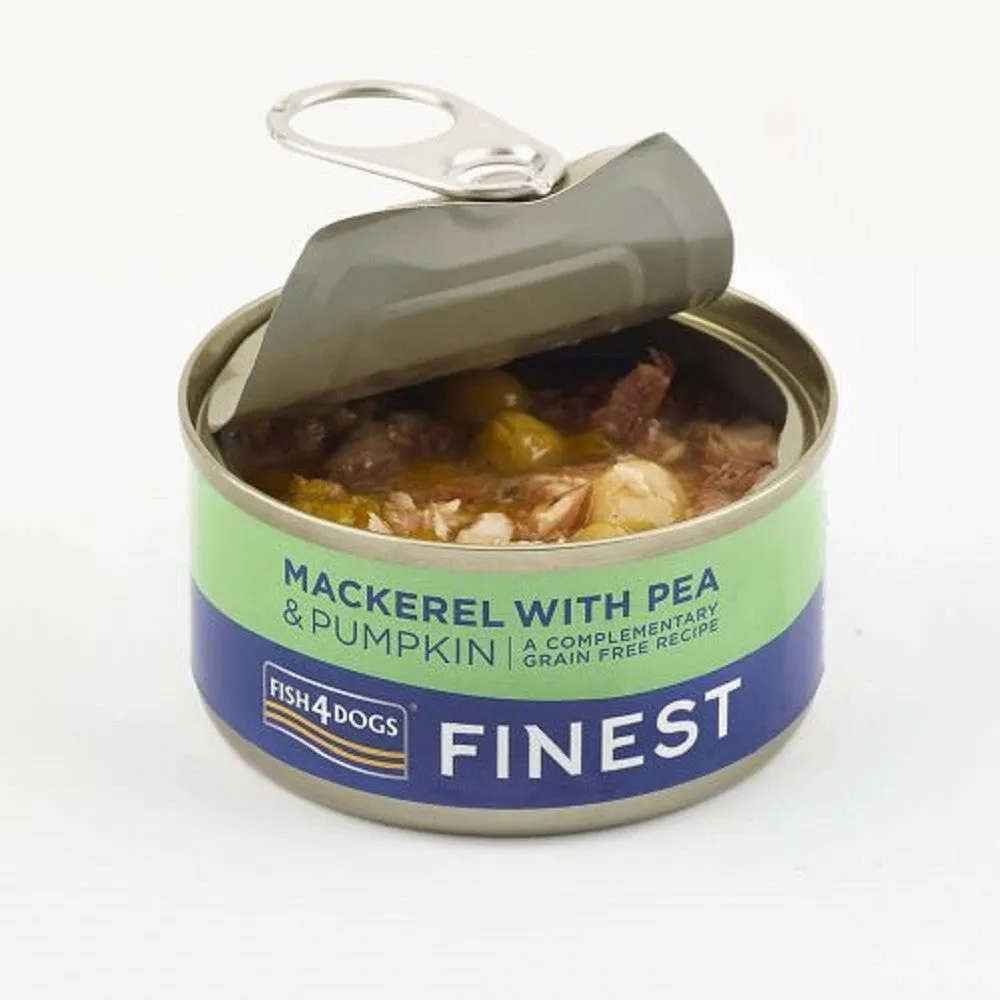 Mackerel with Pea & Pumpkin Dog Can