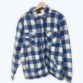 MIDTOWN SCOTT CREEK SHERPA FLANNEL - TWILIGHT