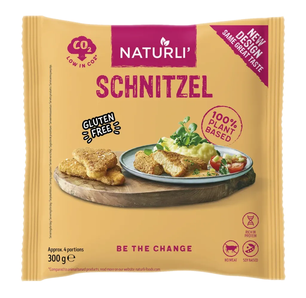 Naturli Soy Based Gluten Free Schnitzel 300g