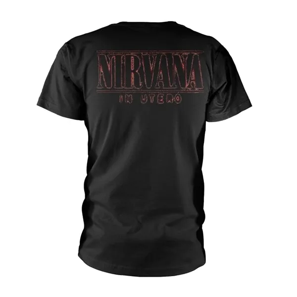 Nirvana "In Utero F&B Men" Black T shirt