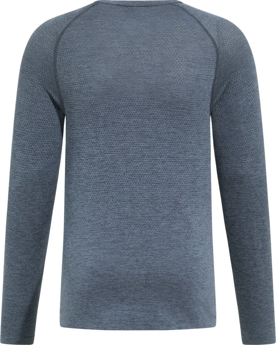 Odlo Men&#x27;s T-shirt Crew Neck L/S Essential Seamless Folkstone Gray Melange | Buy Odlo Men&#x27;s T-shirt Crew Neck L/S Essential Seamless Folkstone Gray Melange here | Outnorth