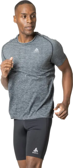 Odlo Men&#x27;s T-shirt Crew Neck S/S Essential Seamless Grey Melange | Buy Odlo Men&#x27;s T-shirt Crew Neck S/S Essential Seamless Grey Melange here | Outnorth