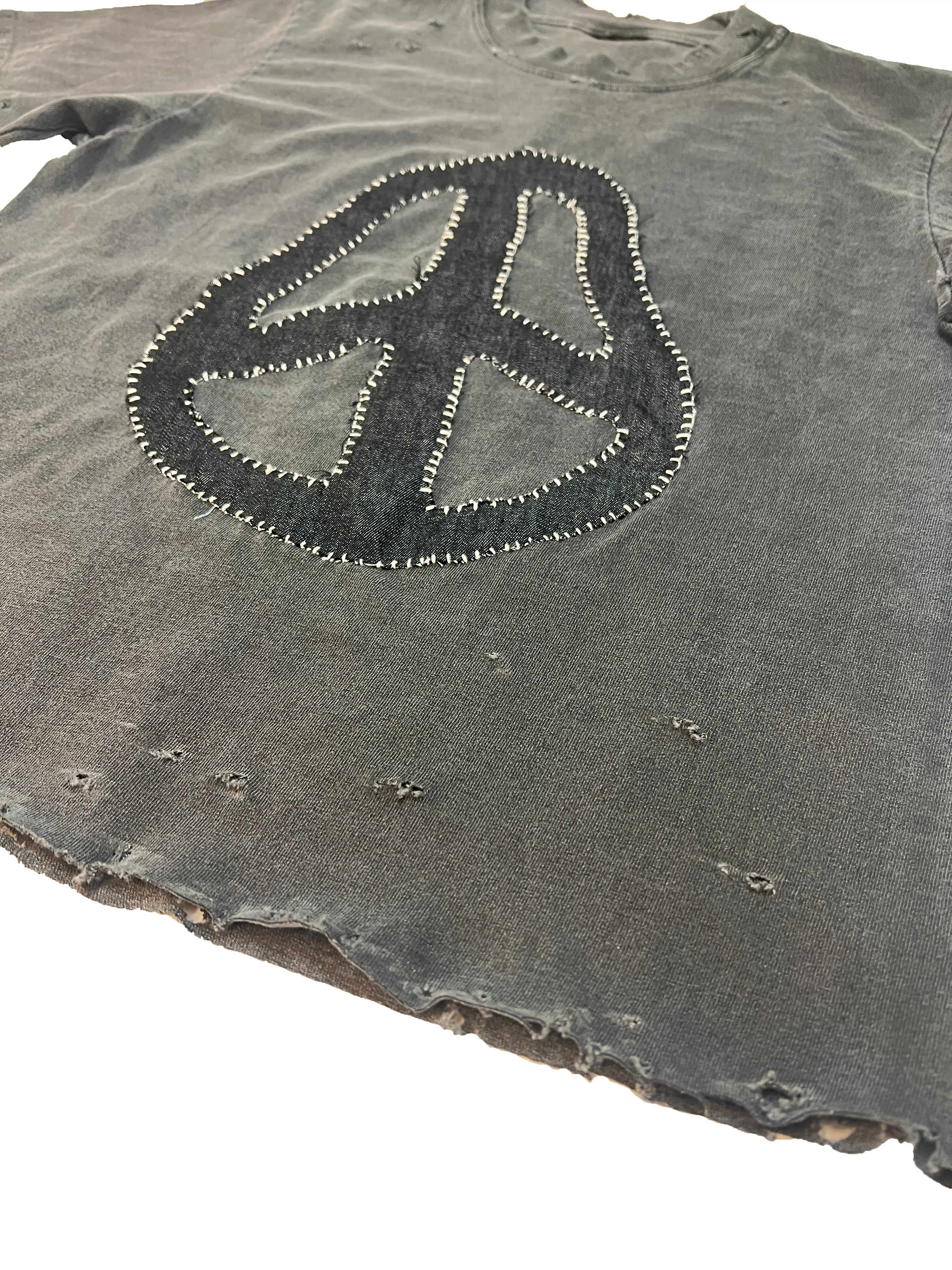 “Peace” Hand-stitched T-Shirts