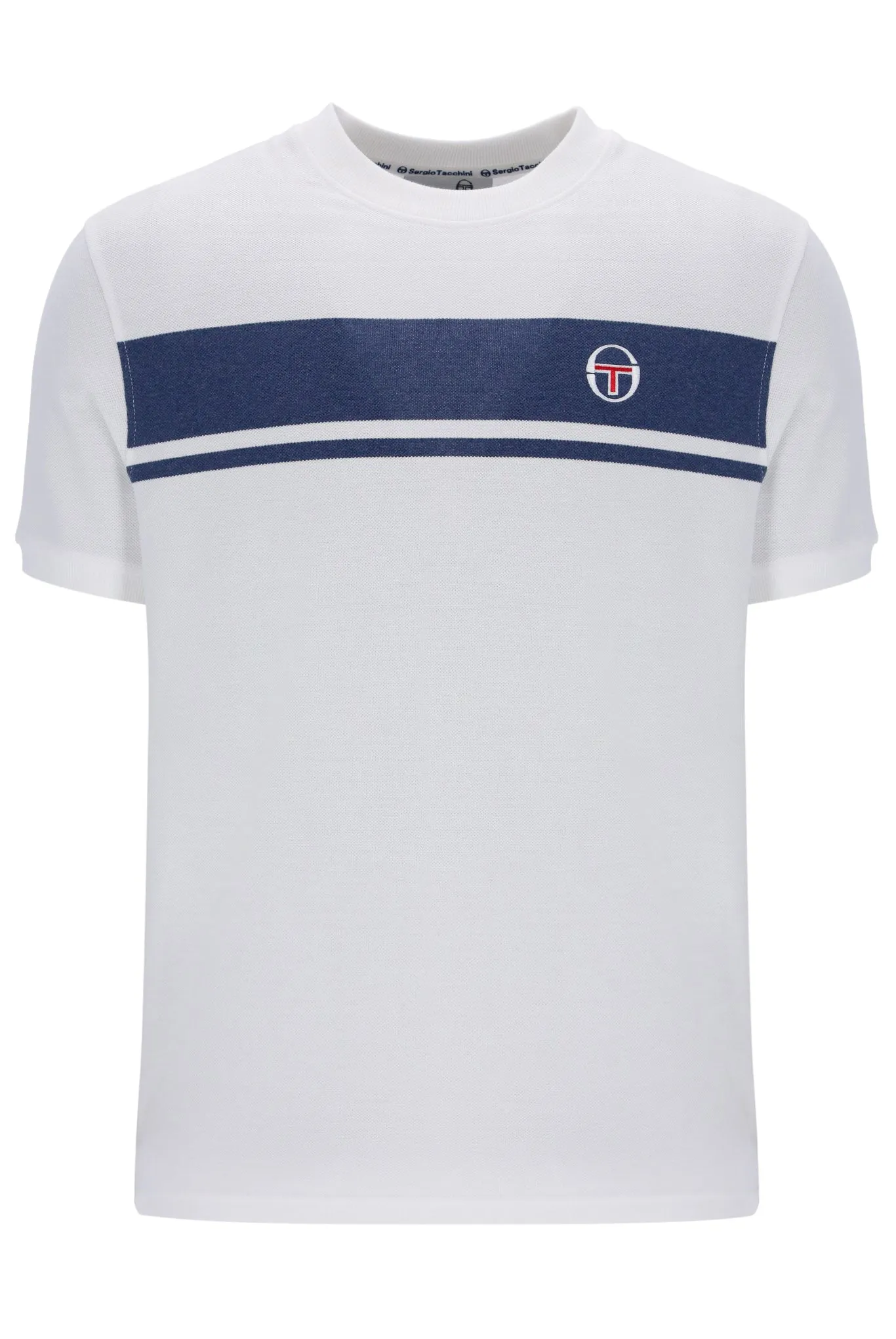 Sergio Tacchini Denim Masters T-Shirt Stm12156-000 White