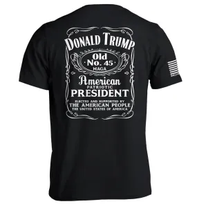 SHIELD REPUBLIC DONALD TRUMP OLD NO. 45