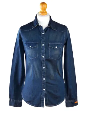 Southern Marine's Women's Lightweight Denim Shirt - The Hazel Dawn     ON SALE