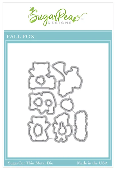 SUGAR PEA DESIGNS:  Fall Fox | Sugar Cut (S)