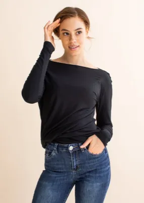 The Revolve Dress / Top in Black - Final Sale