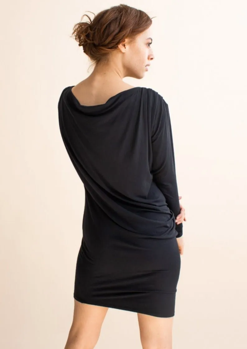The Revolve Dress / Top in Black - Final Sale