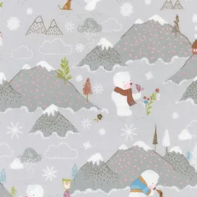 Winter Days Haze Scene