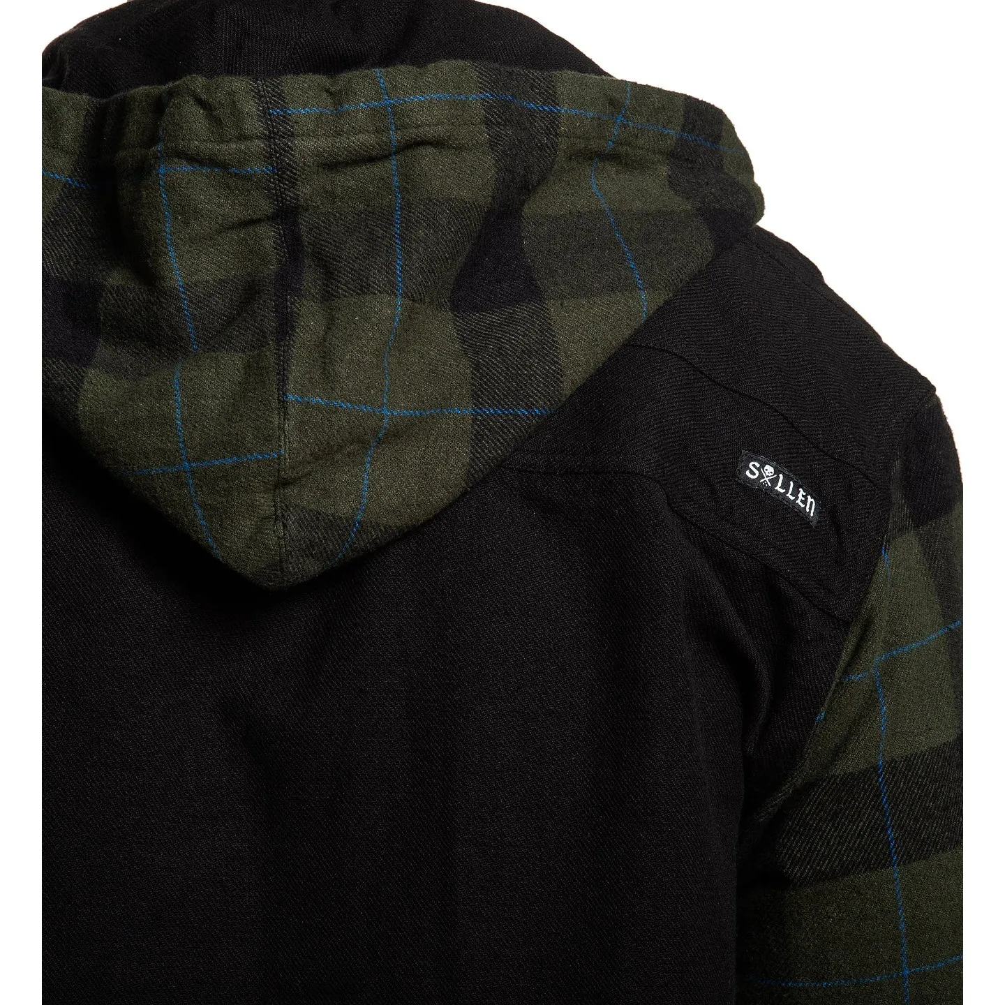 Wrangler Hooded Long Sleeve Flannel