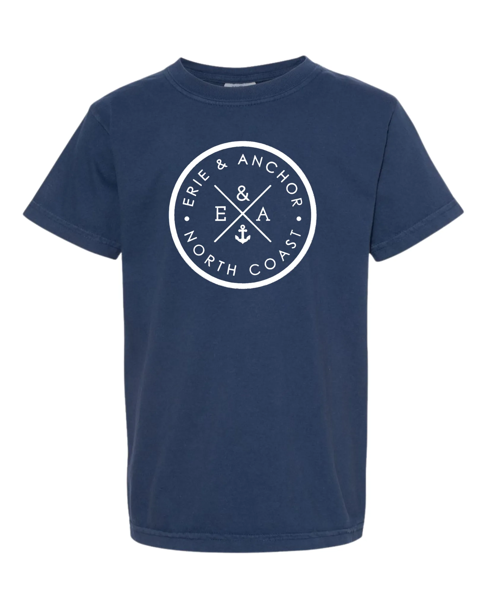 Youth North Coast Short Sleeve- Navy